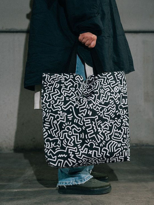 Grupo Erik Shopping Bag in Black color