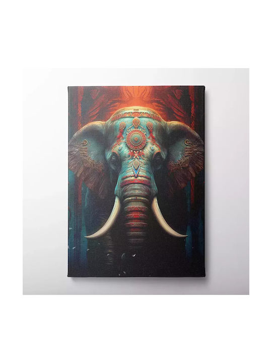 Blue Elephant Картина Платнен 45x65см