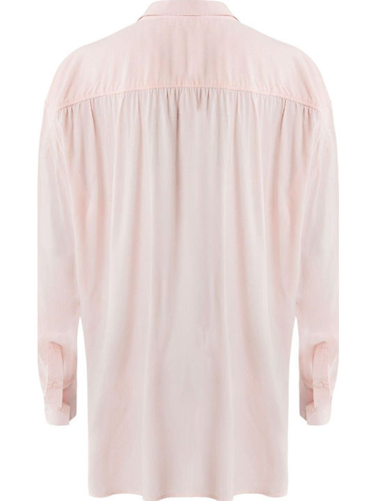 Women's Long Sleeve Shirt Light Coral