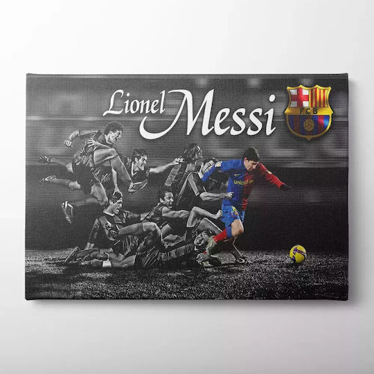 Πίνακας Καμβά Lionel Messi Knv718 30cm X 40cm