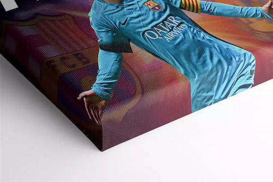 Lionel Messi Painting on Canvas 65x95cm