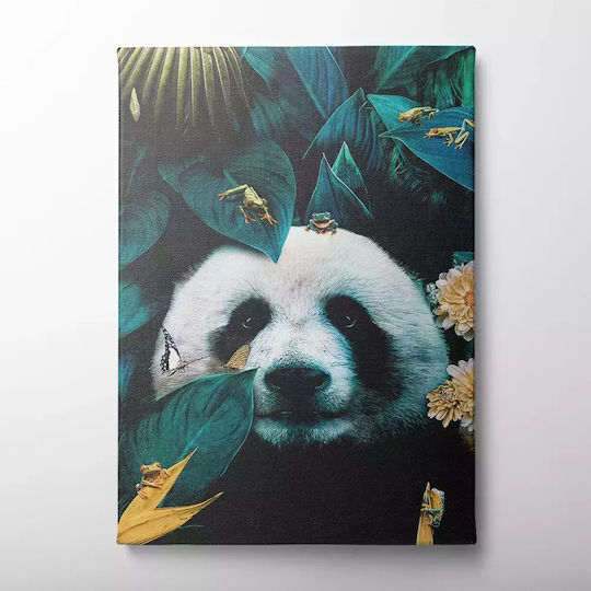 Canvas Painting Panda Lux6 45cm X 65cm