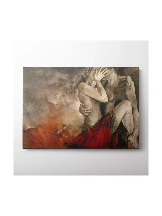 Canvas Painting Couple Knv540 30cm X 40cm