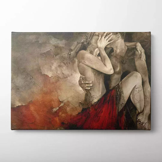 Πίνακας Καμβά Ζευγάρι Knv540 30cm X 40cm