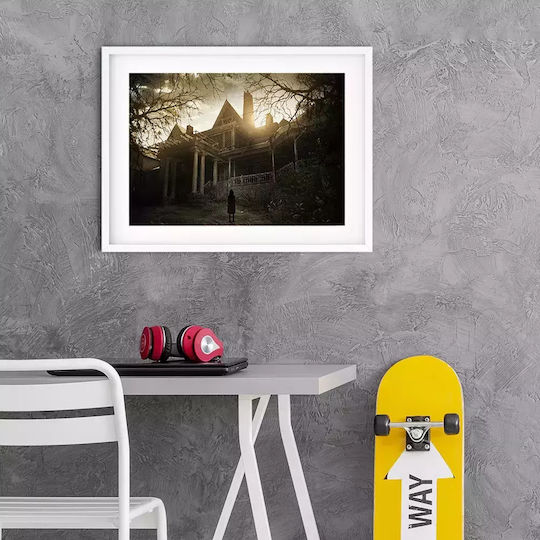 Gaming Poster Resident Evil 7 Gm055 21cm X 30cm Μαύρο Ξύλινο Κάδρο