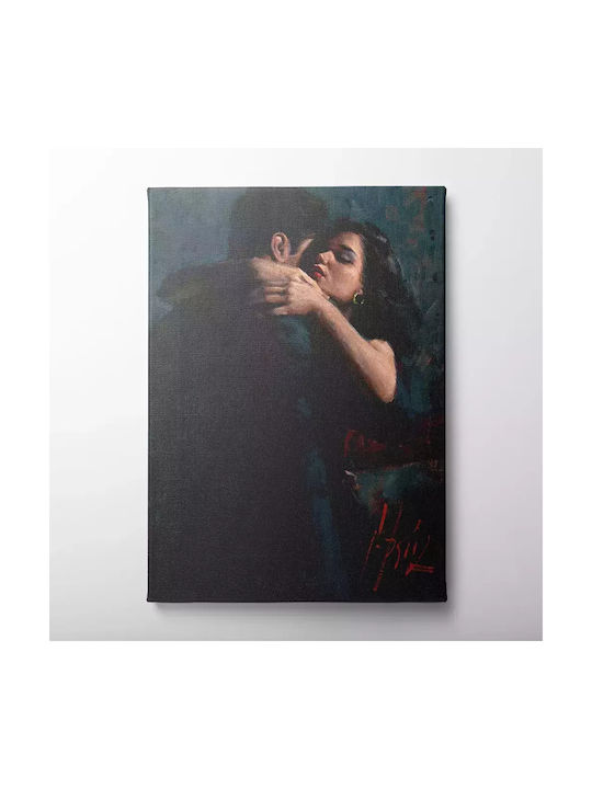 Με Ζευγάρι Πίνακας σε Καμβά 80x120cm