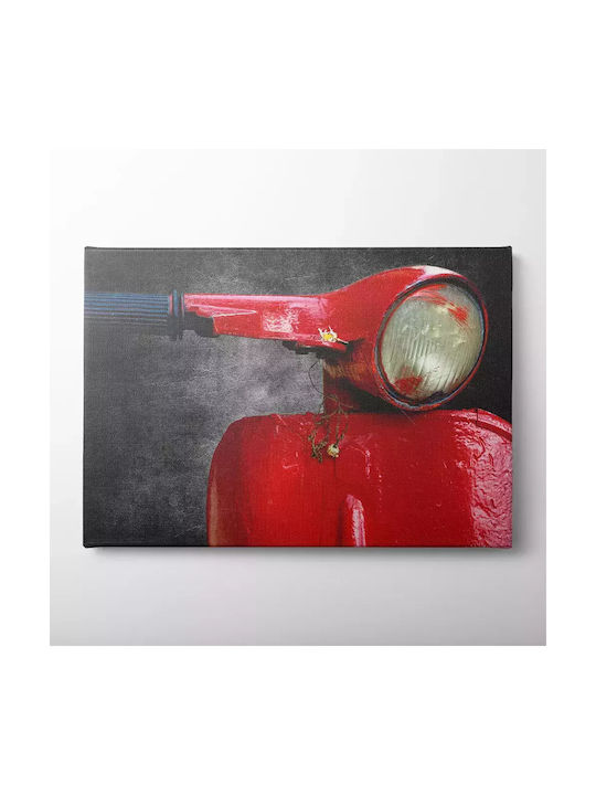 Canvas Painting Vespa Knv86 30cm X 40cm