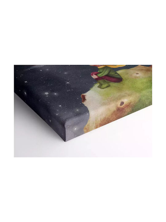 Kids Canvas Wall Painting Little Prince 80x80cm