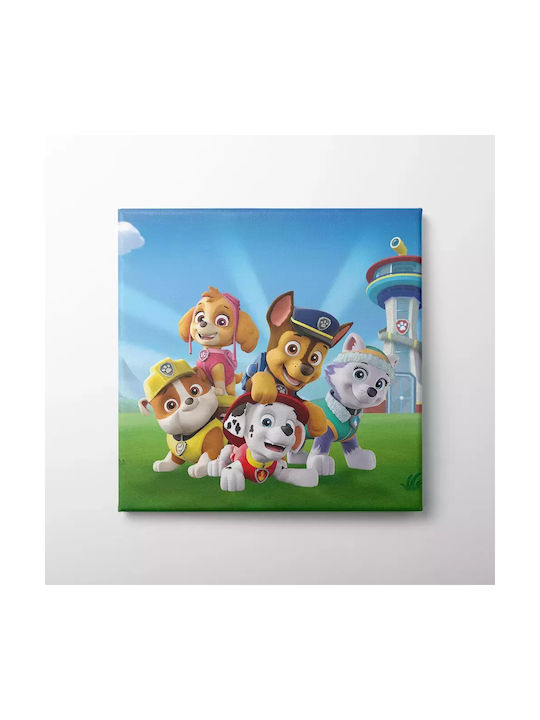 Παιδικός Πίνακας Paw Patrol 40x40εκ.