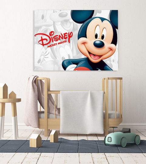 Kids Canvas Wall Painting Mickey 80x120cm
