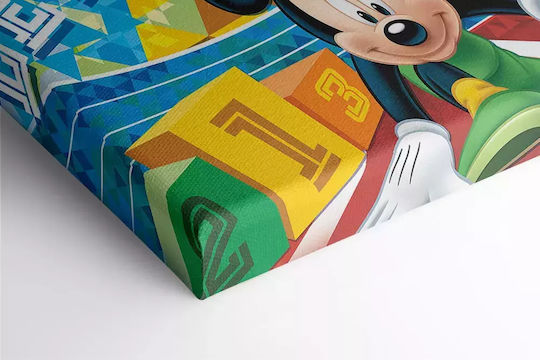 Παιδικός Πίνακας Mickey σε Καμβά 80x120εκ.