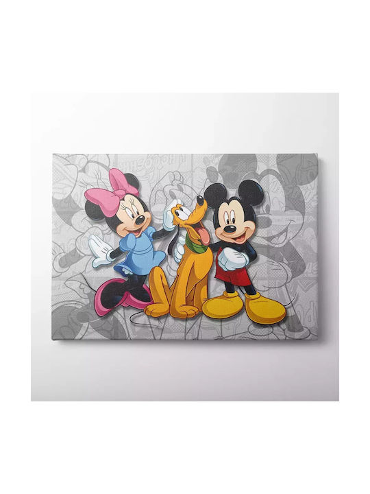 Παιδικός Πίνακας Mickey & Friends 80x120εκ.