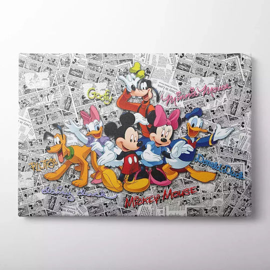 Παιδικός Πίνακας Mickey & Friends 30x40εκ.