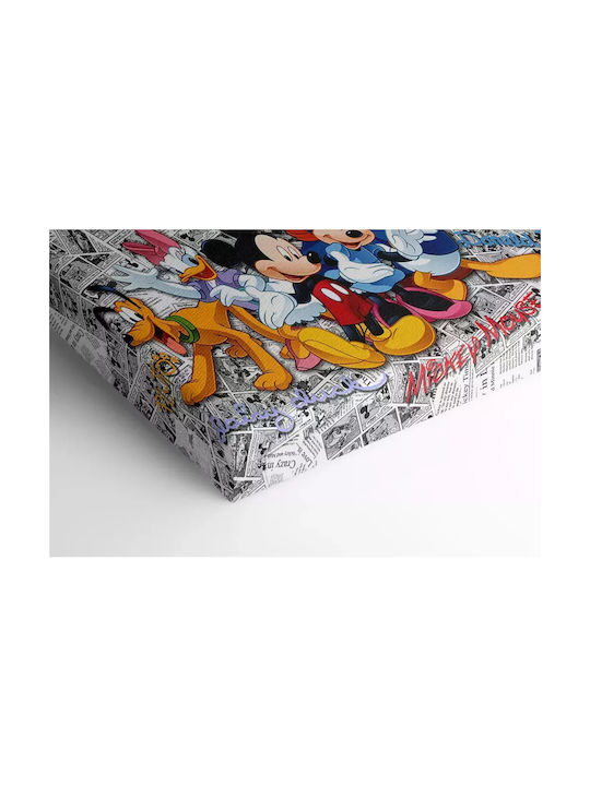 Παιδικός Πίνακας Mickey & Friends σε Καμβά 30x40εκ.