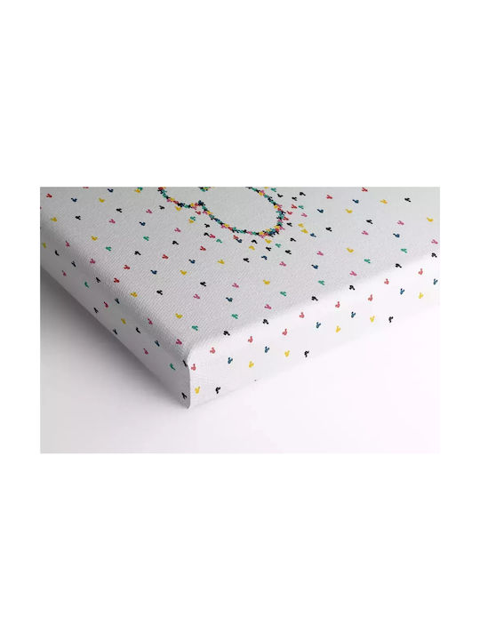 Παιδικός Πίνακας Mickey σε Καμβά 65x95εκ.