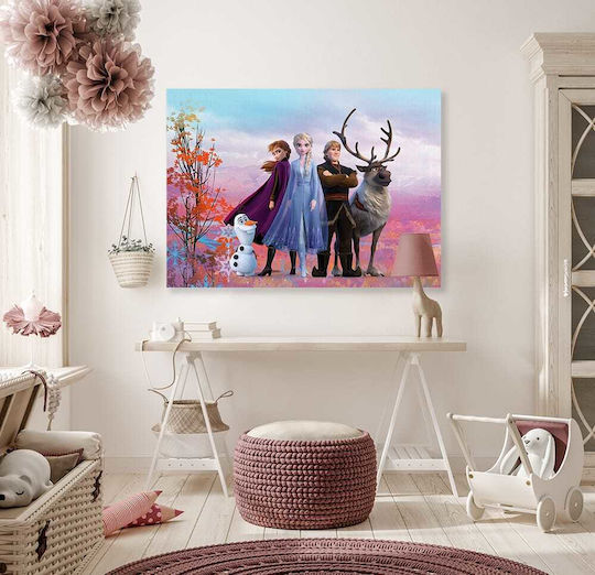 Kids Canvas Wall Painting Frozen 80x120cm