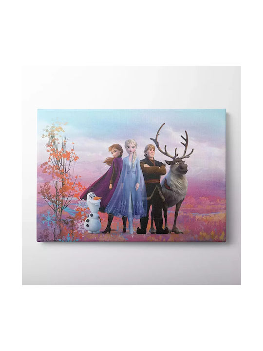Παιδικός Πίνακας Frozen 80x120εκ.