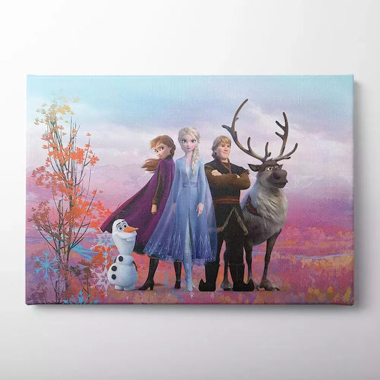 Παιδικός Πίνακας Frozen 80x120εκ.