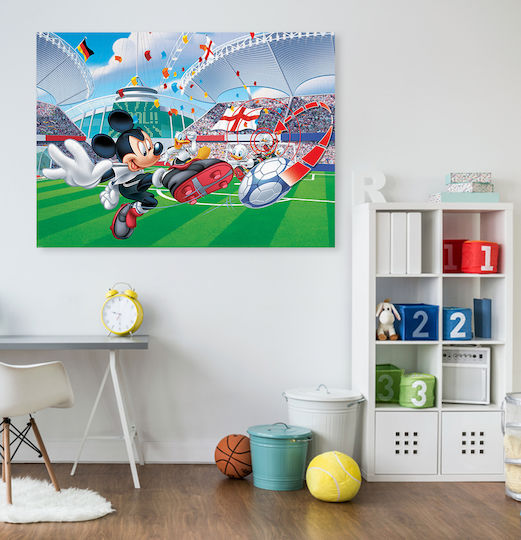 Παιδικός Πίνακας Mickey σε Καμβά 80x120εκ.