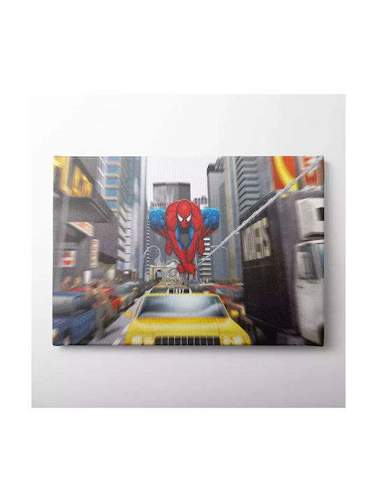 Kinder Wandkunst Spiderman 45x65cm