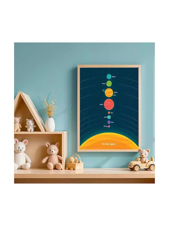 Sonnensystem 30x40cm