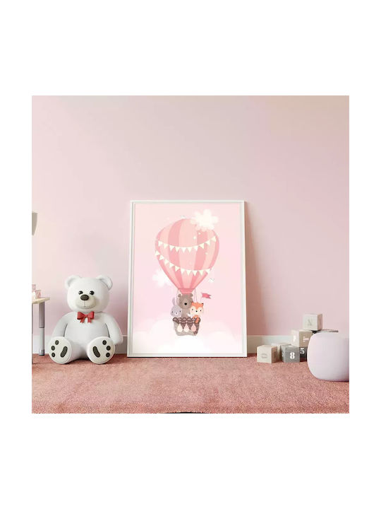 Heißluftballon 21x30cm
