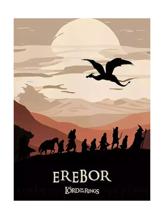 Αφίσα The Lord Of The Rings Erebor 21x30cm