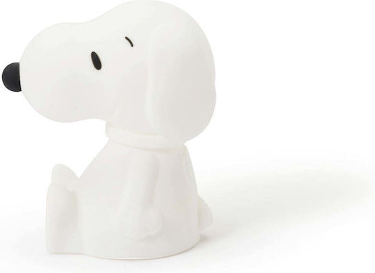 Mr Maria Nachtlicht für das Kinderzimmer LED Snoopy Batterien Weiß