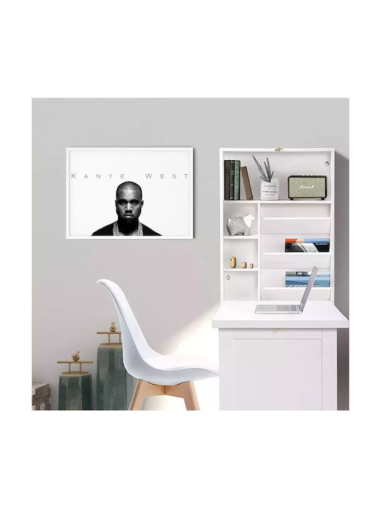Poster Muzical Kanye West Ms025 40cm X 50cm