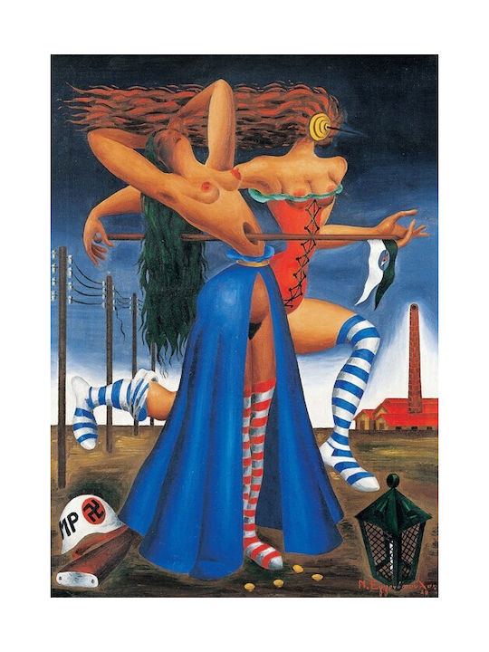 Walls Afiș "Războiul Civil", 1948 20x30cm