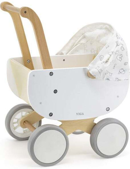 Viga Toys Puppenwagen aus Holz