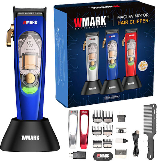Professionell Wiederaufladbar Haarschneidemaschine Blau
