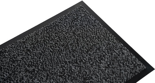 Sdim Entrance Mat Carpet with Anti-slip Backing Paris 004 Anthracite 90x150cm