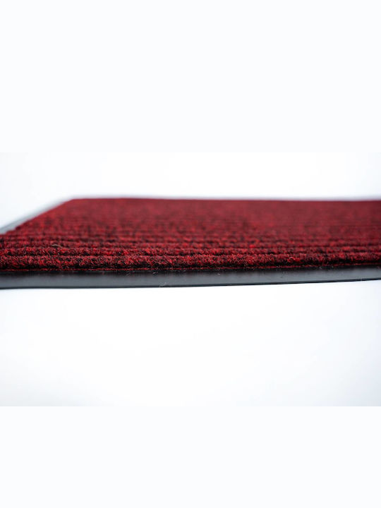 Sdim Entrance Mat Carpet with Anti-slip Backing Everton 001 Red 60x80cm