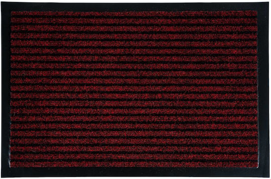 Sdim Entrance Mat Carpet with Anti-slip Backing Everton 001 Red 60x80cm