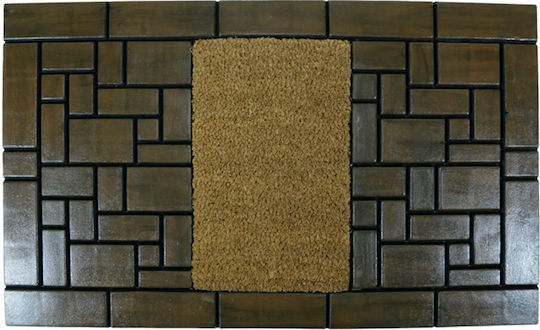 San Lorentzo Covor de Intrare Mochetă Brick Gri 45x75buc