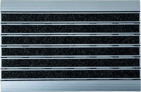 San Lorentzo Entrance Mat Metallic Gray 40x60cm