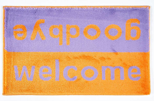 Sdim Πατάκι Εισόδου Μοκέτα Fashion Welcome Purple/Orange 40x67εκ. 066-4067-WPO Purple/Orange Sdim Πατάκι Εισόδου Μοκέτα Fashion Welcome Purple/Orange 40x67εκ. 066-4067-WPO Purple/Orange