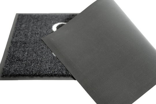 Sdim Entrance Mat Carpet Anti-Slip Backing Emotion-xs 737 Welcome Goodbye Black 40x80cm Thickness 8mm