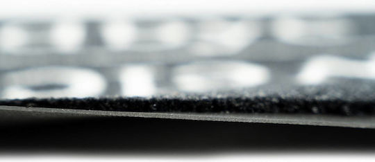 Sdim Entrance Mat Carpet Anti-Slip Backing Emotion-xs 737 Welcome Goodbye Black 40x80cm Thickness 8mm