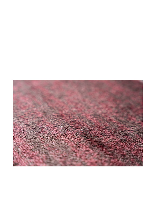 Sdim Entrance Mat Carpet Non-Slip Backing Soft & Design 019 Suede 019 Suede Maroon 55x90cm Thickness 8mm