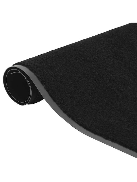 vidaXL Entrance Mat Anti-slip Black 80x120cm