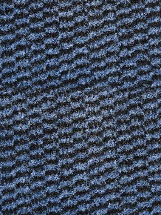 vidaXL Fußmatte Rutschfest Blau 90x120cm