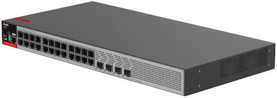 Ruijie RG-S2915-24GT4MS-P-L Управление на L2 PoE Switch с 24 Портове Гигабитови (1Gbps) Ethernet и 4 SFP Портове