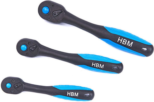 HBM Machines Set Cheie Tubulară cu Chei cu Clichet