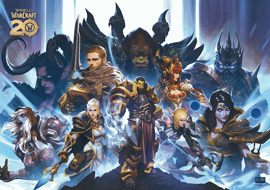 World of Warcraft 20th Anniversary Puzzle 2D 1000pcs