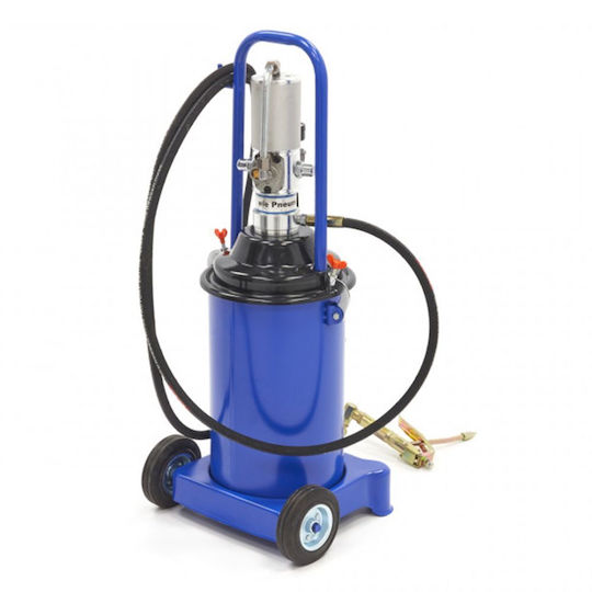 Pompa pneumatică de unsoare portabilă cu aer pe roți 12l 300-400bar Hbm