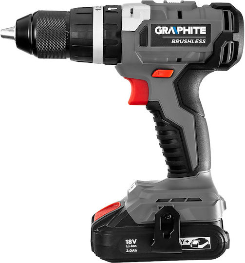 Graphite Σετ Κρουστικό Δραπανοκατσάβιδο & Μπουλονόκλειδο Brushless 18V Χωρίς Μπαταρία