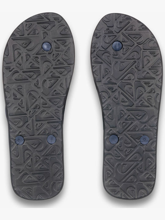 Molokai Art Men's Flip Flops Blue
