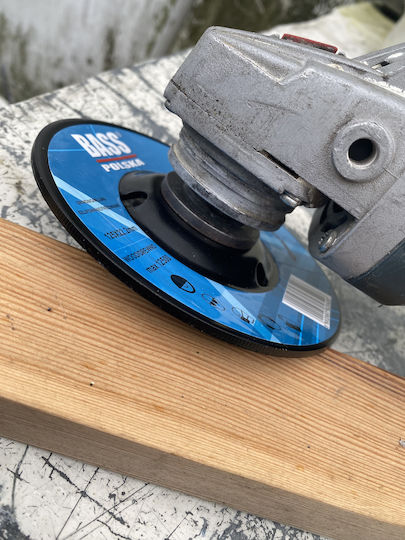 Disc de șlefuit plat pentru lemn 125 mm